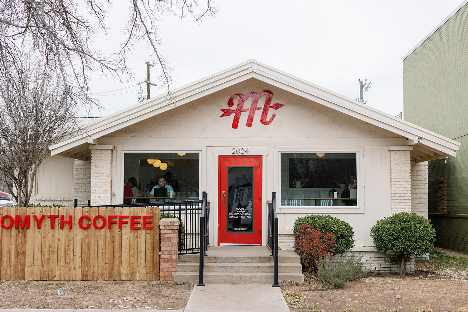 Coffee shop in Lubbock Texas near Texas Tech